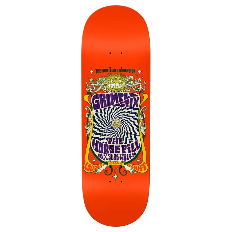 Anti-Hero Grimple Stix Team Litho 10" Skateboard Deck