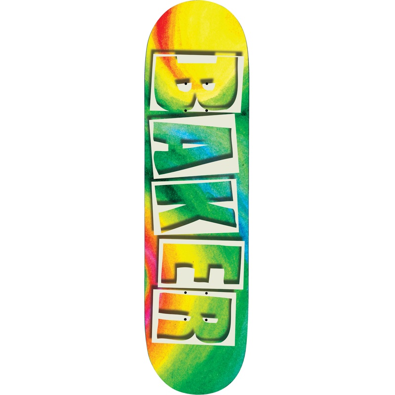 Baker Riley Hawk Watercolor 8.25" Skateboard Deck