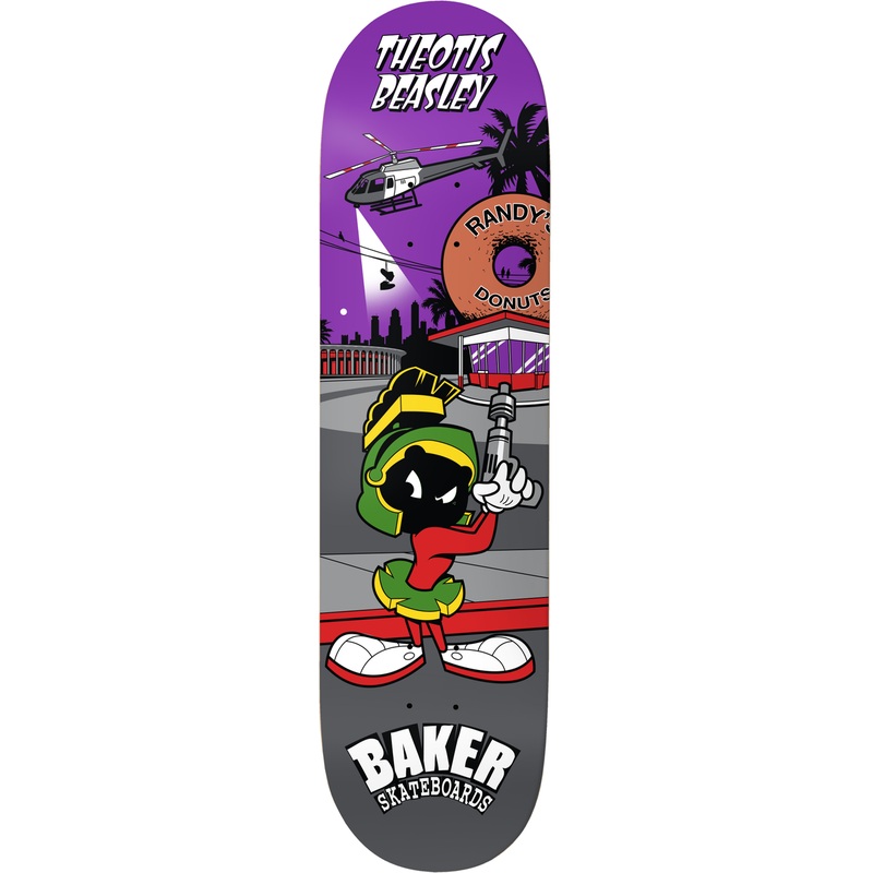 Baker Theotis Beasley Marvin In The Hood 8.25" Skateboard Deck