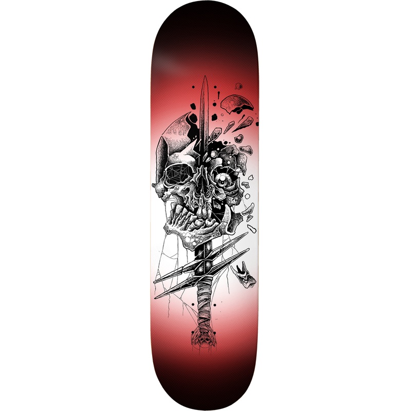 Deathwish Delfino Whiplash 8.5" Skateboard Deck