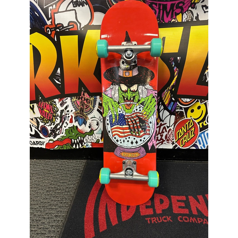 DEATHWISH DICKSON "DEATHWITCH TRIALS" 8" Complete Skateboard