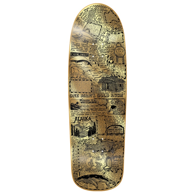Heroin Craig Questions Goldrush 10" Skateboard Deck