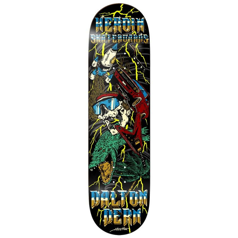 Heroin Dern Hurricane 8.5" Skateboard Deck
