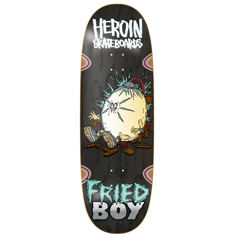 Heroin Fried Boy 10.4" Skateboard Deck