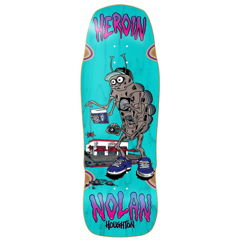 Heroin Houghton Bug 10.4" Skateboard Deck