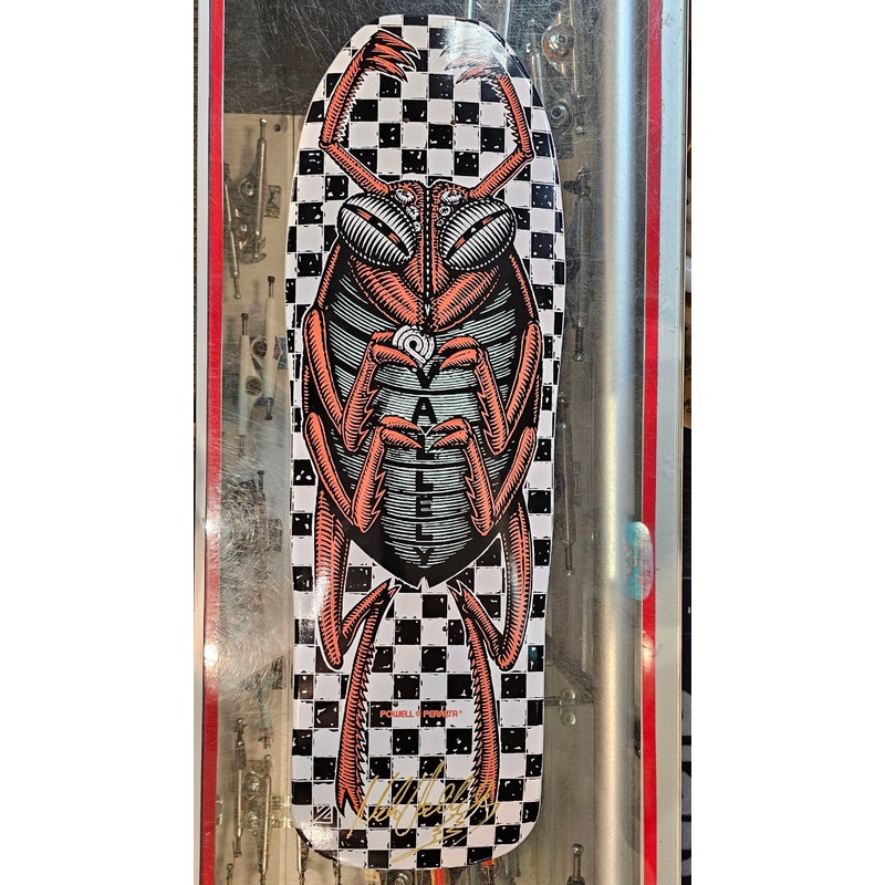 Powell Peralta Mike Vallely Bug White [Autographed] Skateboard Deck