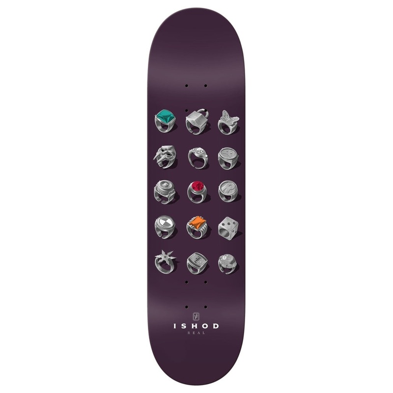 Real Ishod Jeweler Twin Tail 8.25" Skateboard Deck