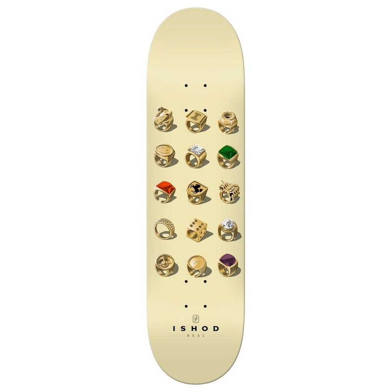 Real Ishod Jeweler Twin Tail 8.30" Skateboard Deck