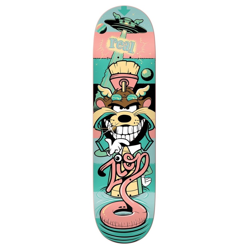 Real Zion X D Face 8.5" Skateboard Deck