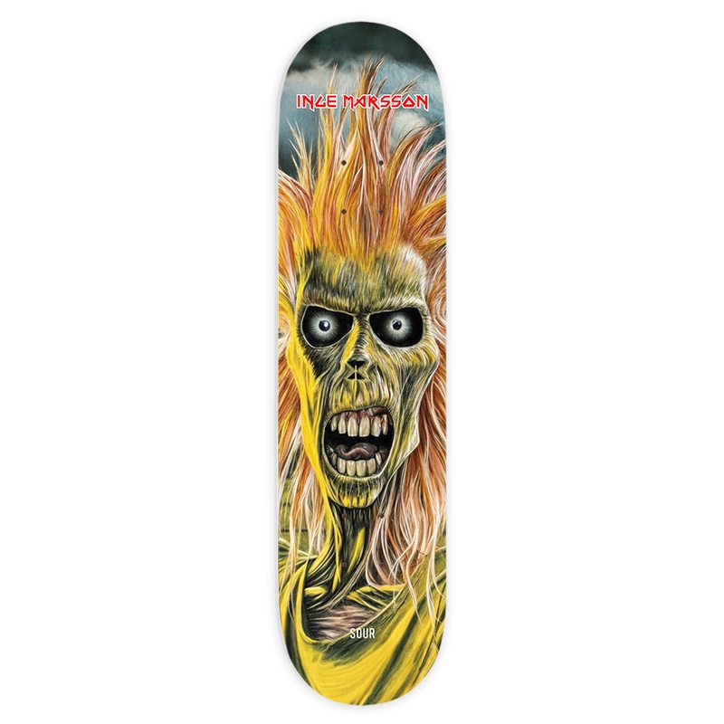 Sour Solution Nisse Maiden 8.375" Skateboard Deck