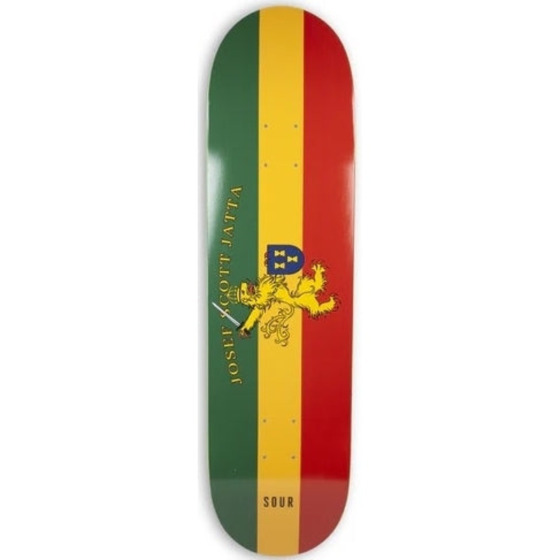 SOUR SOLUTION Scott Jatta Jahta 8.25" SKATEBOARD DECK