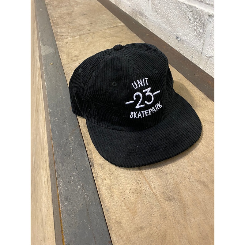 Unit 23 Skatepark Cord Embroidered Skip Cap