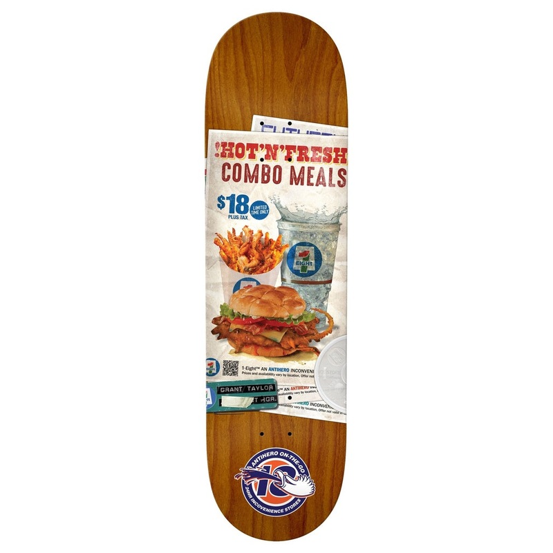 Anti-Hero Grant Artificial Ingredients 8.5" Skateboard Deck