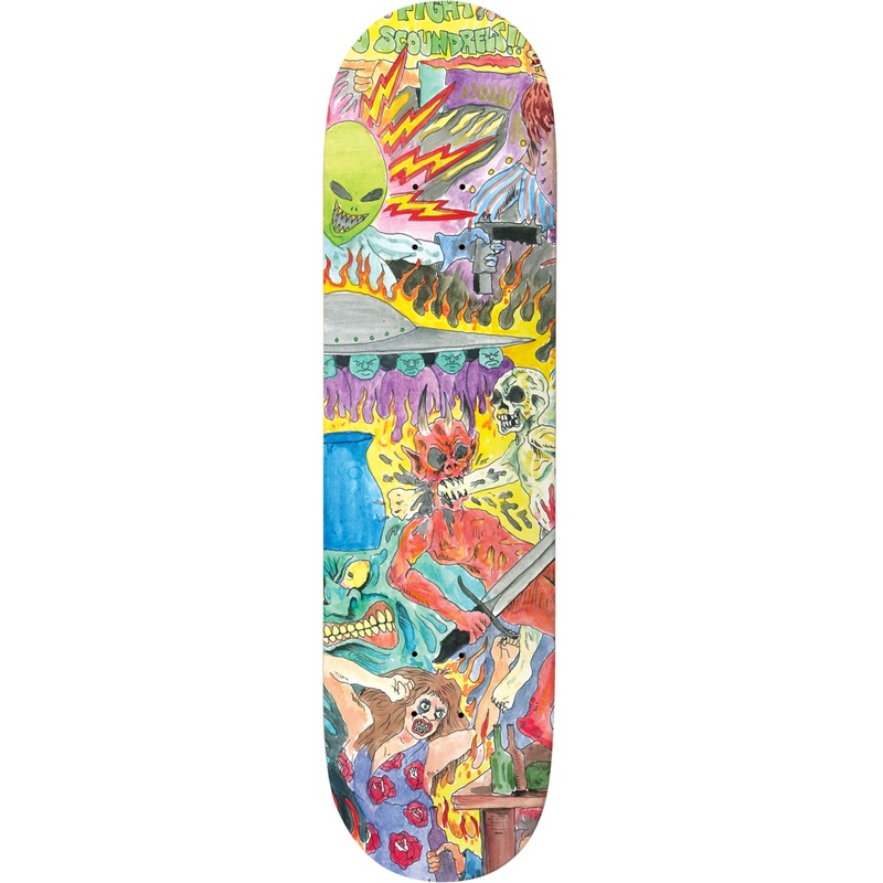 BAKER ANDREW REYNOLDS HERE TO STAY 8.38 SKATEBOARD DECK