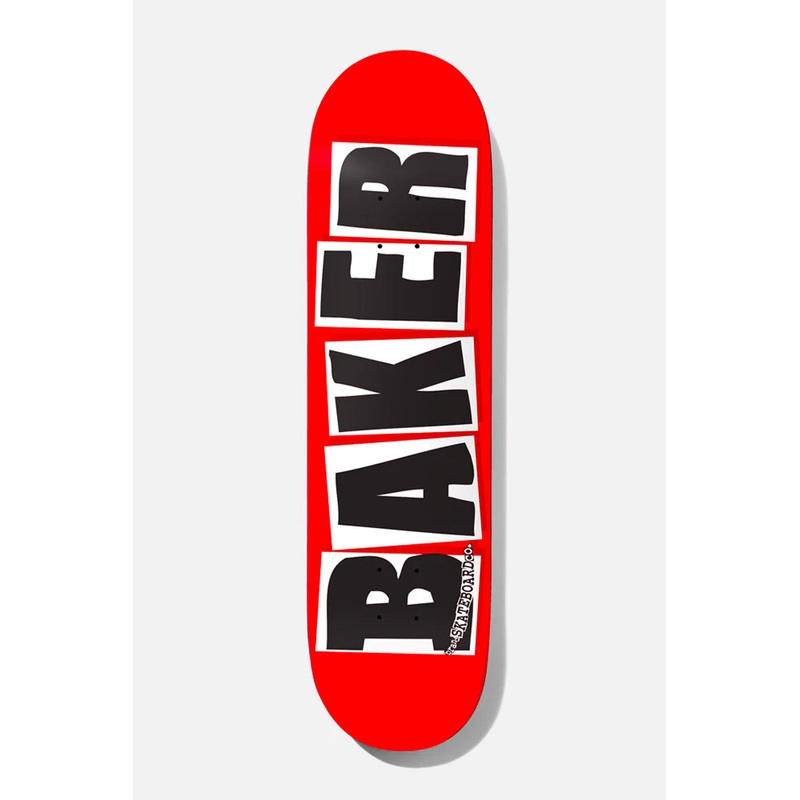 BAKER "BRAND LOGO" BLACK 8.475" SKATEBOARD DECK