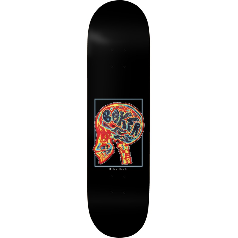 BAKER RILEY HAWK BRAIN DONOR 8.5 SKATEBOARD DECK