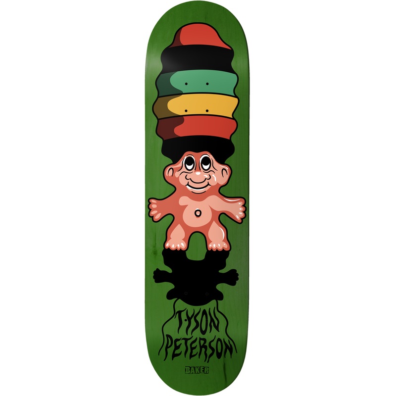 BAKER TYSON PETERSON TROLLSAFARI 8.25" SKATEBOARD DECK