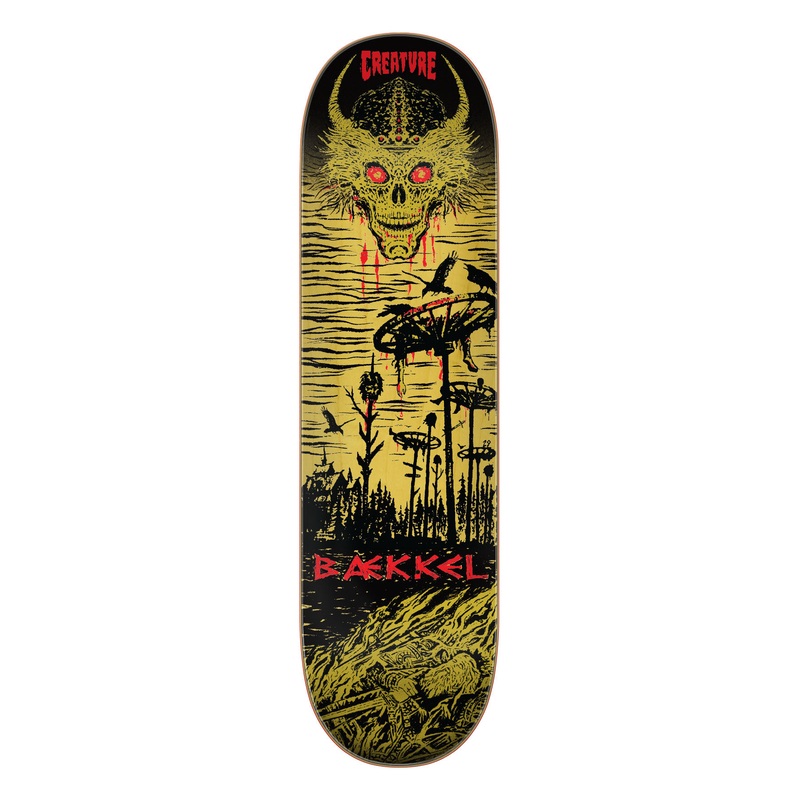 Creature Baekkel Wasteland Pro 8.6" Skateboard Deck