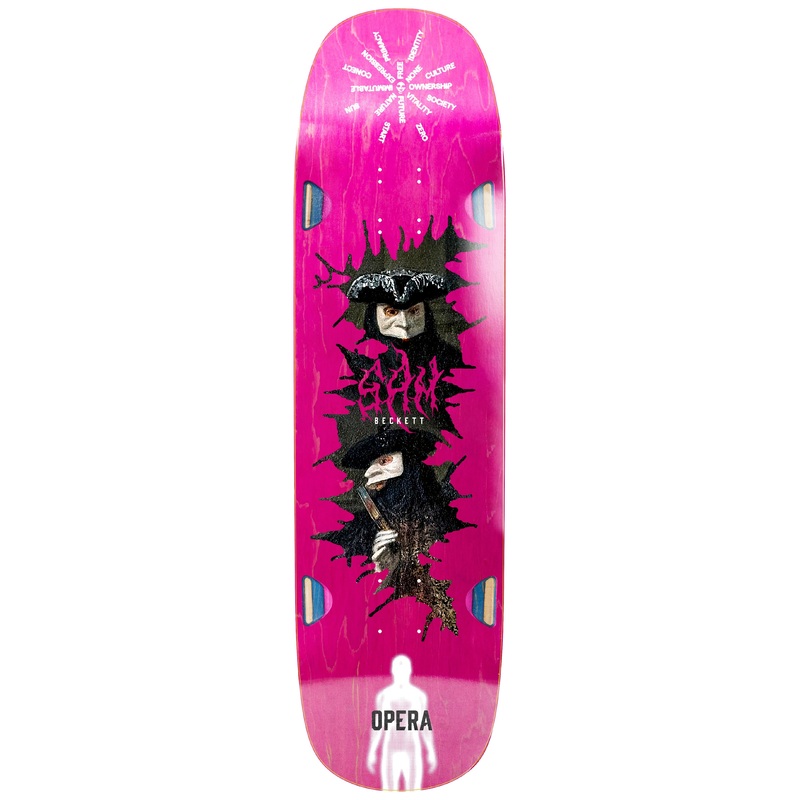 OPERA BECKETT "WATCHING" 8.75" SKATEBOARD DECK