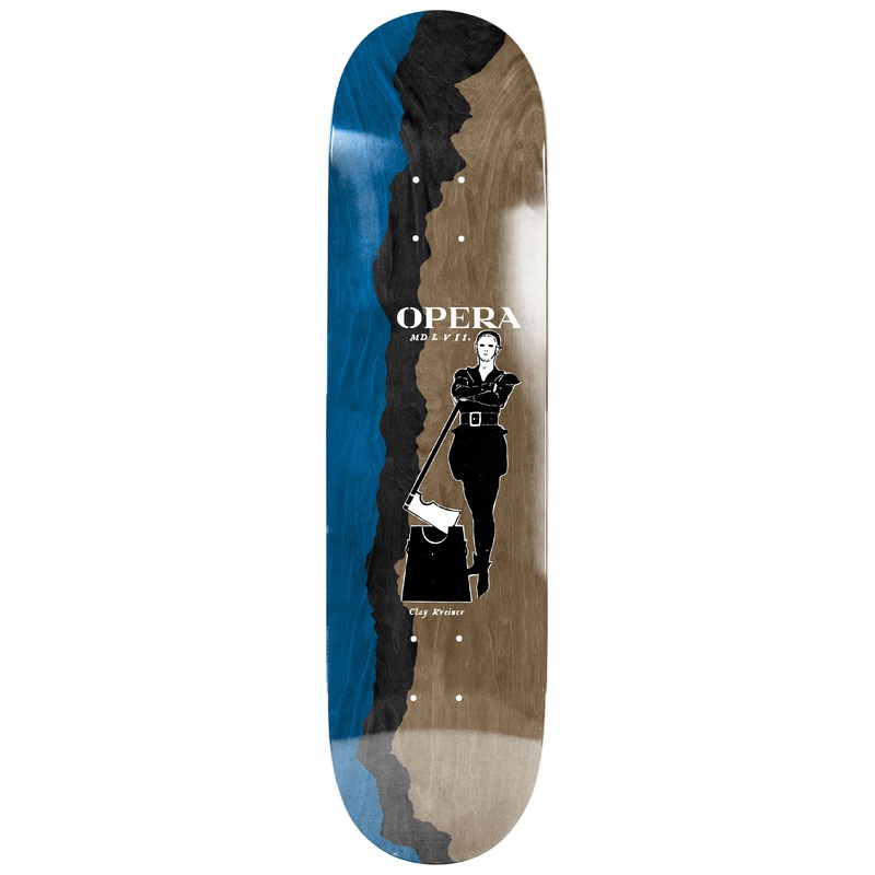 OPERA KREINER "CUTTER" 8.5" SKATEBOARD DECK