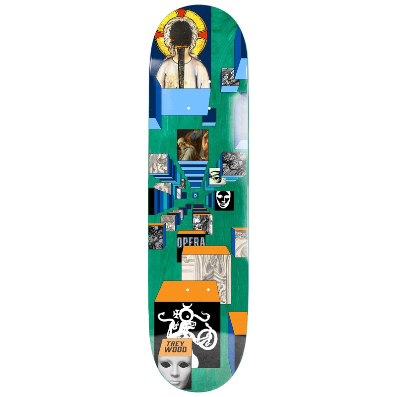 OPERA WOOD "DIMENSIONAL" 8.25" SKATEBOARD DECK