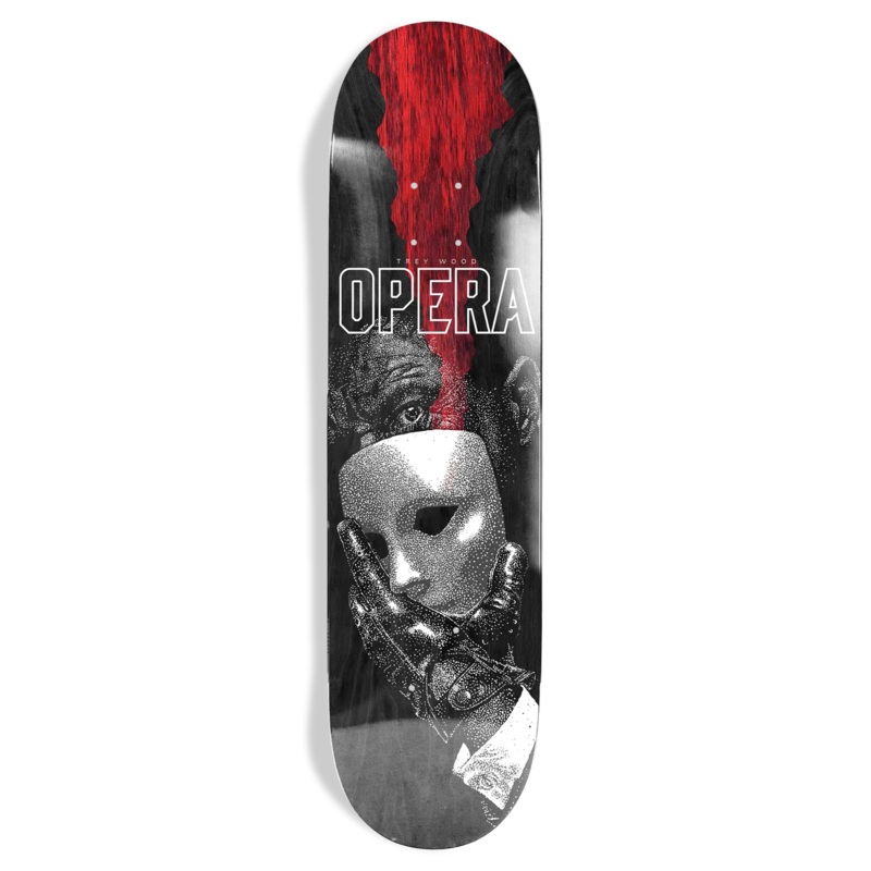 Opera Wood Unmasked 8.25" Skateboard Deck