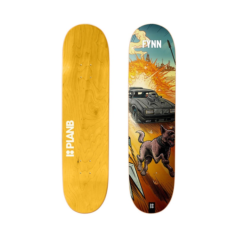 PLAN B SUPERCHARGED FYNN 8.25" SKATEBOARD DECK