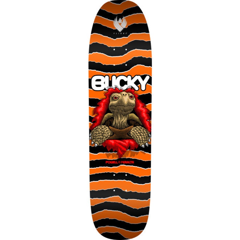 Powell Peralta Bucky Lasek Tortoise Orange Flight Skateboard Deck