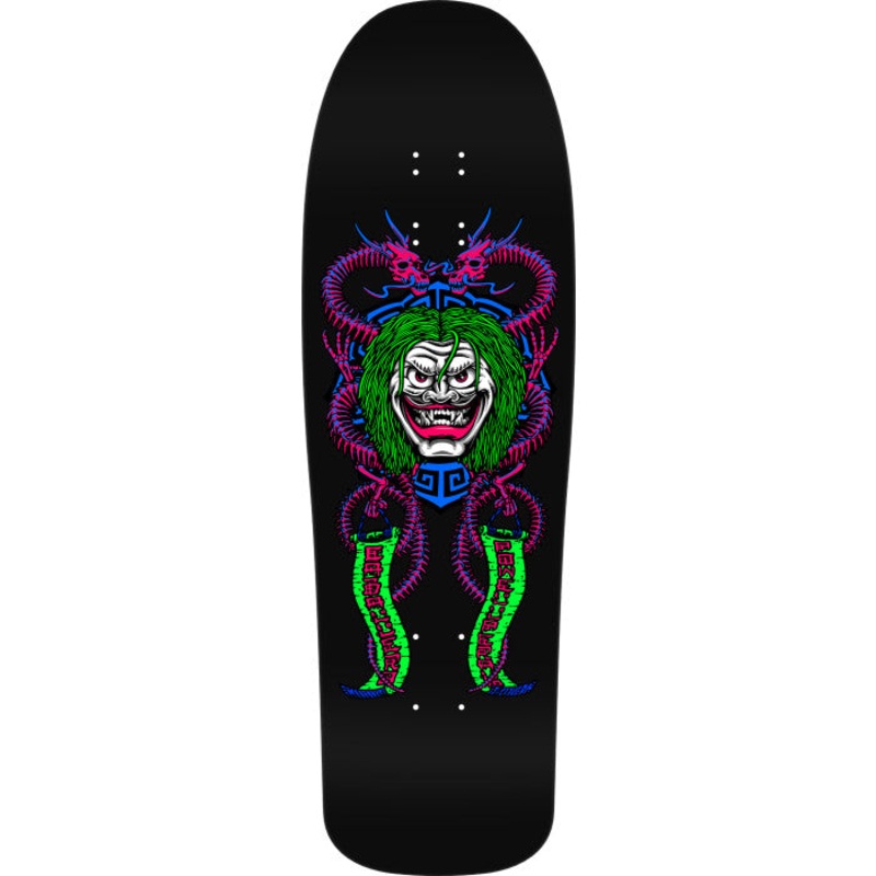 Powell Peralta Caballero Blacklight Mask 9.75" Skateboard Deck