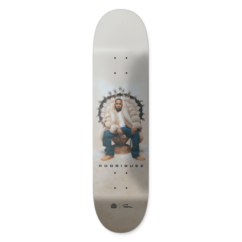 PRIMITIVE x OUTKAST RODRIGUEZ "REGAL" 8.25" SKATEBOARD DECK