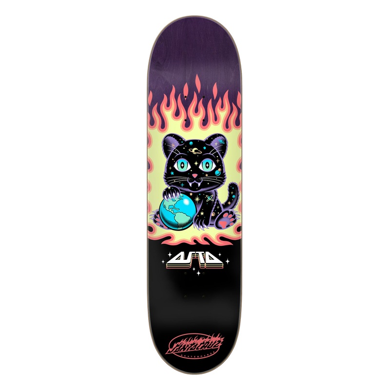 Santa Cruz Asta Space Kitten 8" VX Skateboard Deck