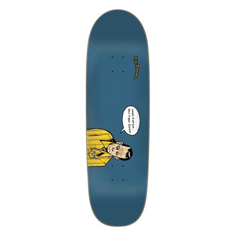 SANTA CRUZ DRESSEN "LAUGH IT UP" 9.25" SKATEBOARD DECK