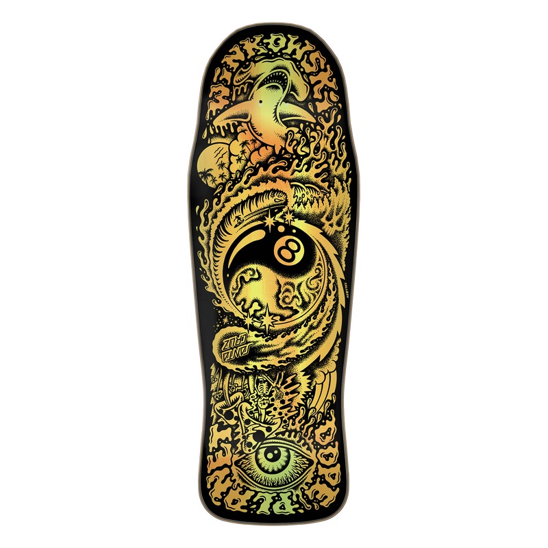 Santa Cruz Erick Winkowski Dope Planet Shaped 10.34" Skateboard Deck