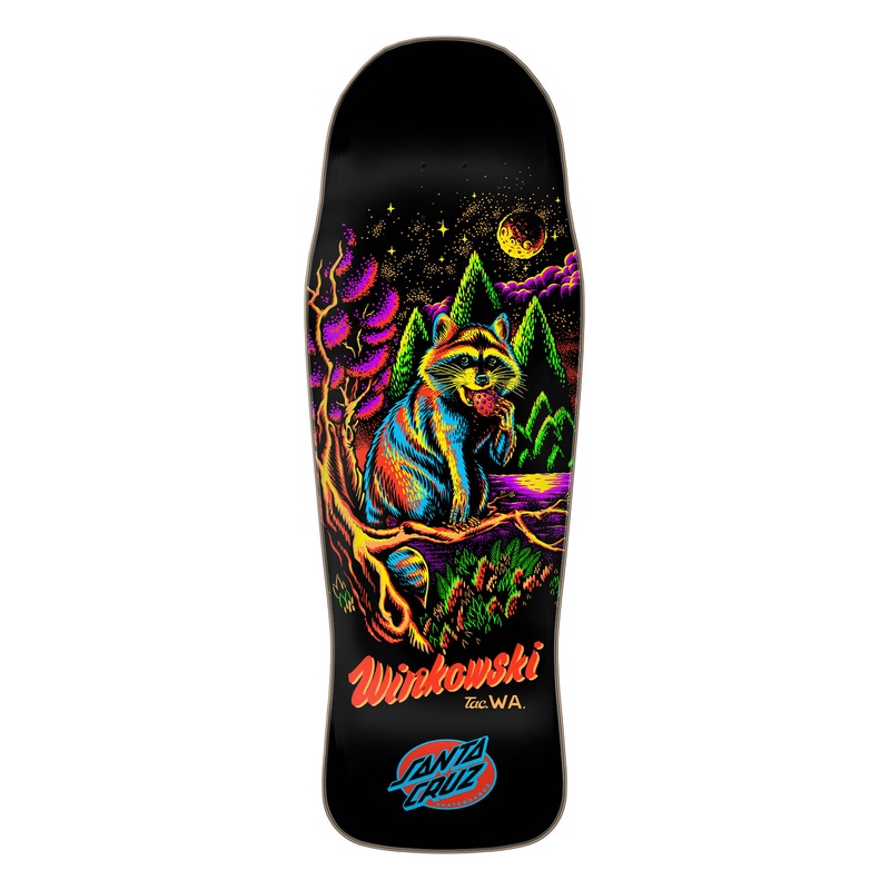 Santa Cruz Winkowski Trash Panda 10.34" Shaped Skateboard Deck