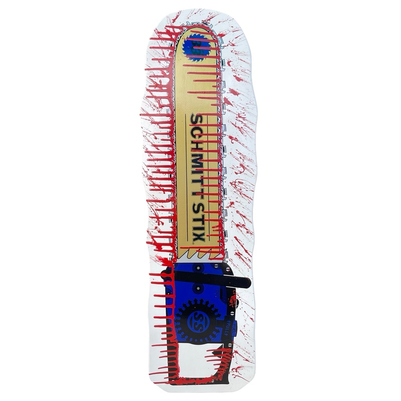 Schmitt Stix Bloody Chainsaw LTD Horror Series 10" Skateboard Deck