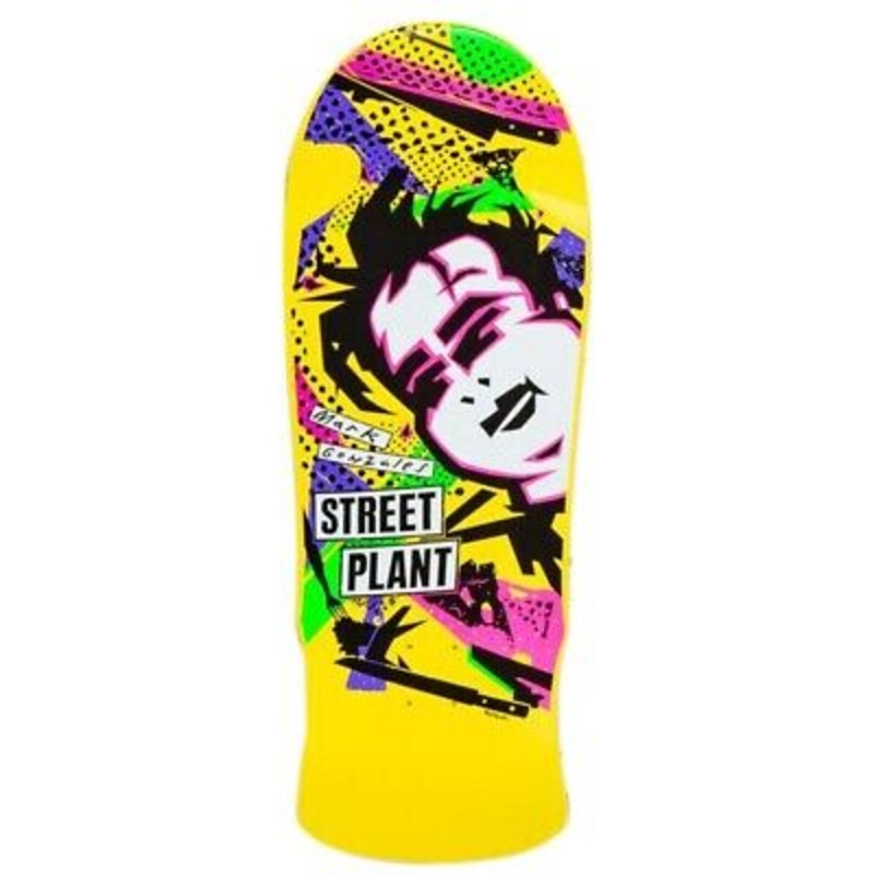 Street Plant Mark Gonzalez "Fat Gonz" Yellow 11.25" Skateboard Deck