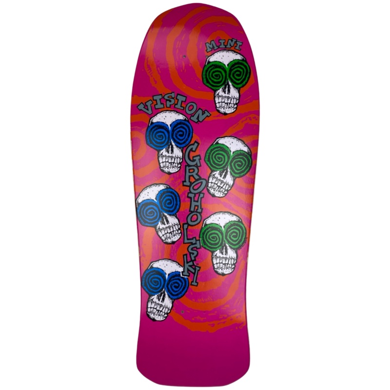 Vision Groholski Skeleton Mini LTD Love 9.75" Skateboard Deck