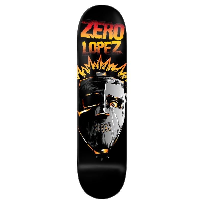 Zero Lopez "Metal Health" 8.25" Skateboard Deck
