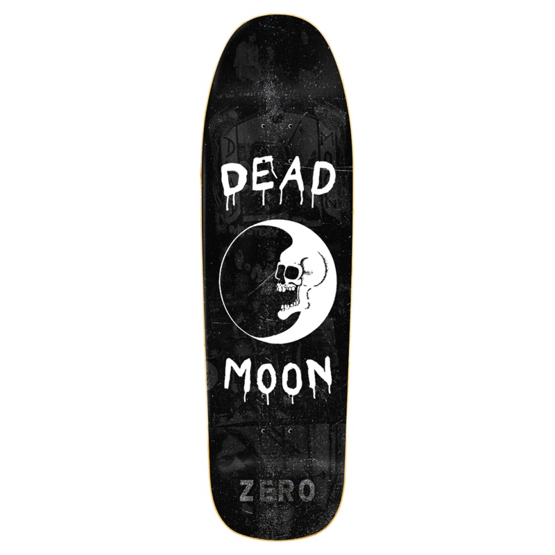Zero x Dead Moon "Collage" 9.5" Skateboard Deck