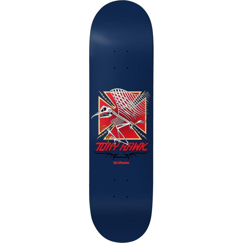 BIRDHOUSE TONY HAWK "ARTIFACT" 8" SKATEBOARD DECK ***SLIGHT TWIST***