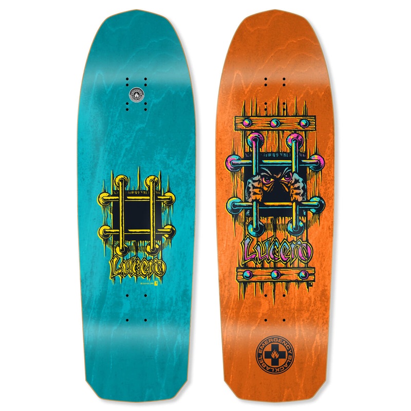 BLACK LABEL JOHN LUCERO OG BARS 10" SKATEBOARD DECK