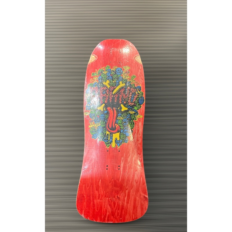 Brand-X Riot Stick Spoon Nose 10" Skateboard Deck