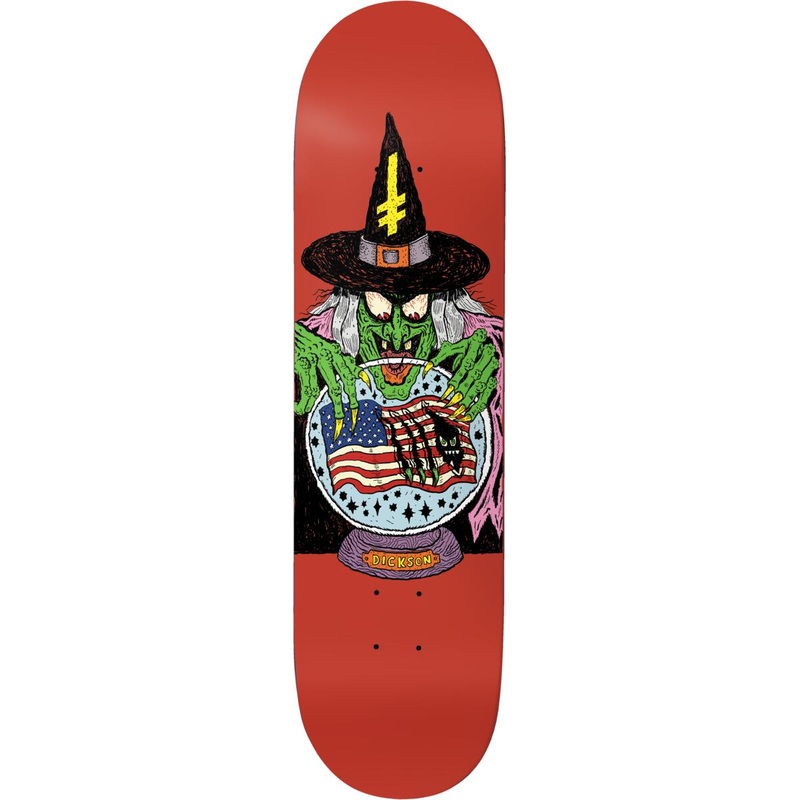 DEATHWISH DICKSON "DEATHWITCH TRIALS" 8" SKATEBOARD DECK