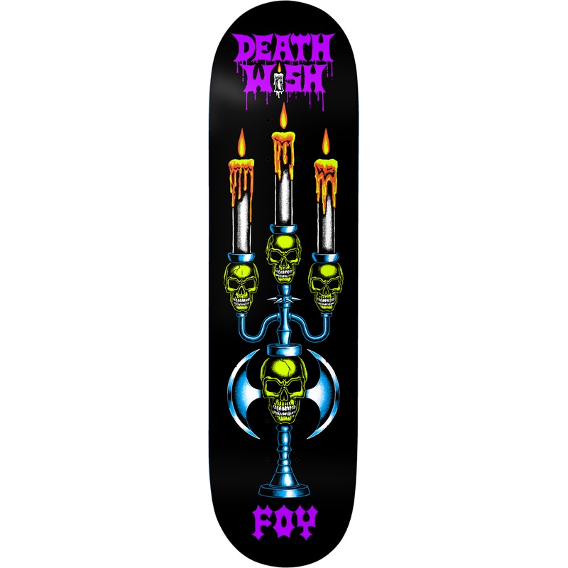 DEATHWISH FOY "FORGOTTEN RELICS" 8" SKATEBOARD DECK