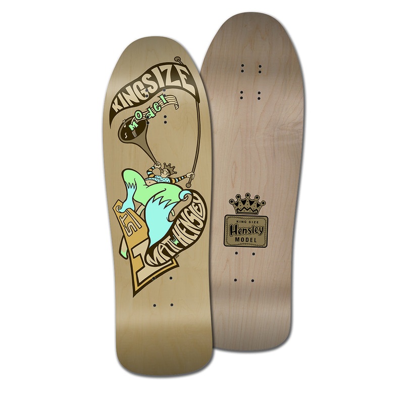 H-STREET HENSLEY KING SIZE HORNBLOWER F SERIES 10" SKATEBOARD DECK