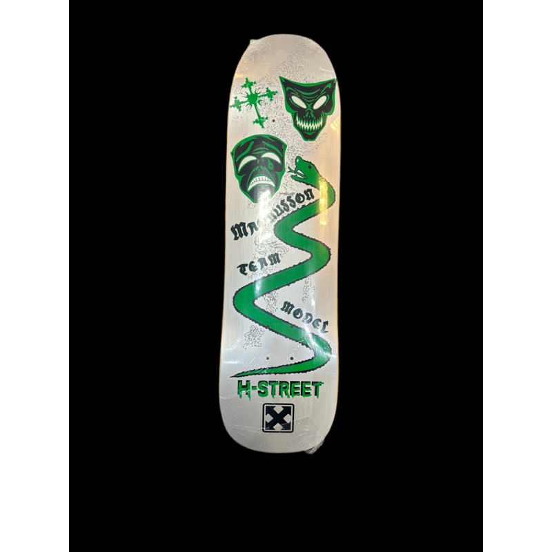 H-STREET MAGNUSSON "MASKS & SERPENT" SKATEBOARD DECK