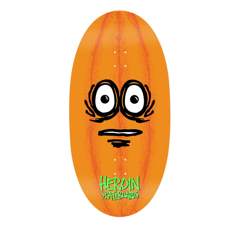 HEROIN "EGGZILLA 3" 14" SKATEBOARD DECK