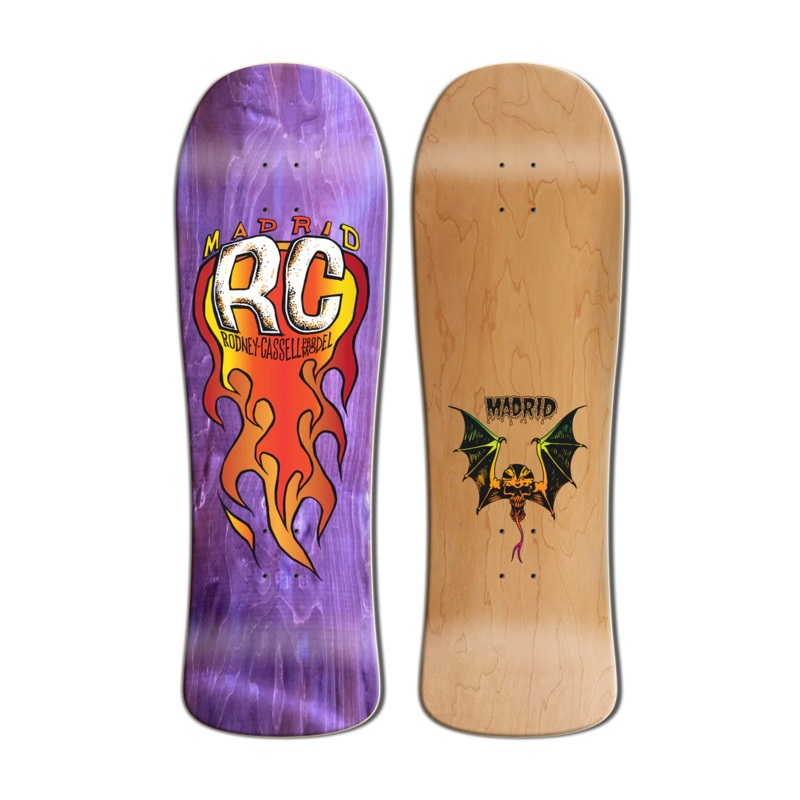 MADRID RODNEY CASSELL FIREBALL SKATEBOARD DECK
