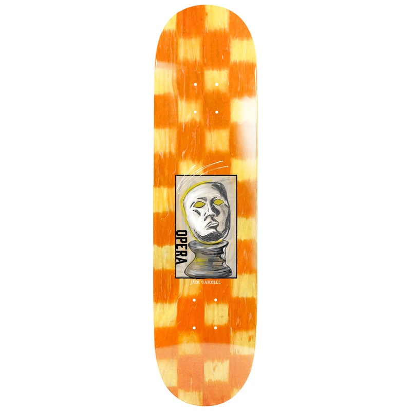 OPERA FARDELL "PEDESTAL" 8.7" SKATEBOARD DECK