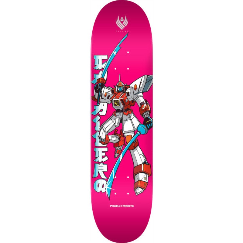 POWELL PERALTA CABALLERO GUNDAM PINK 8.5" FLIGHT SKATEBOARD DECK